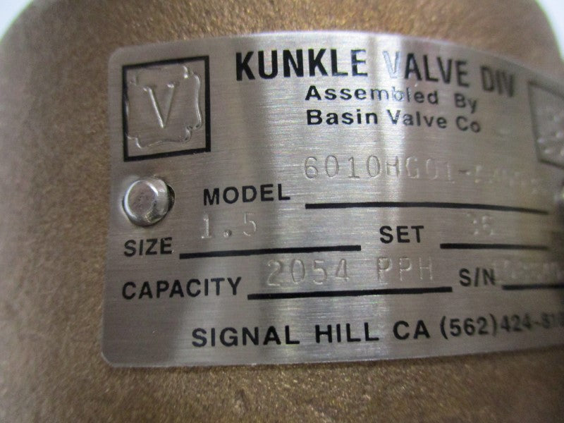 KUNKLE 6010HG01-AM0036 NSNP