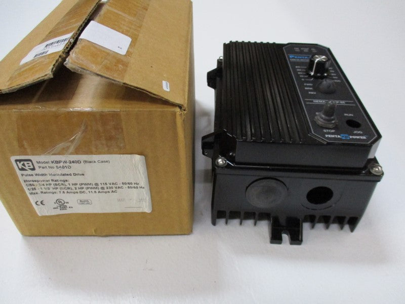 KB ELECTRONICS KBPW-240D (8401D) (BLACK) NSMP