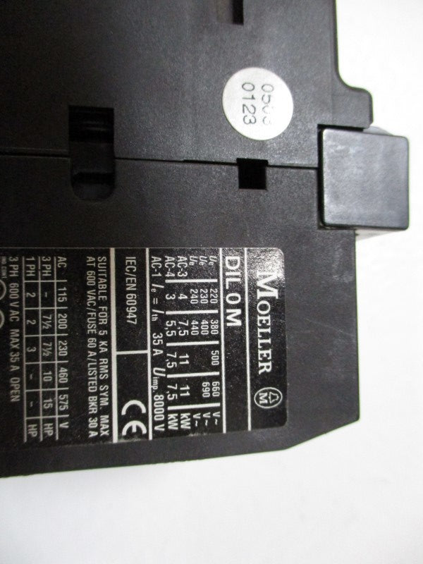 KLOCKNER MOELLER DIL0M/22 24V NSMP