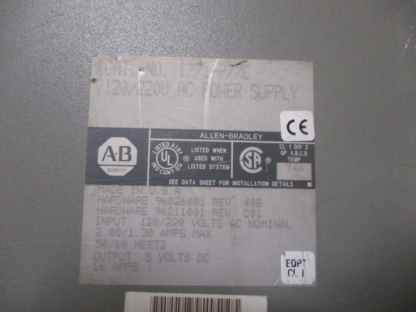 ALLEN BRADLEY 1771-P7 SER. C (AS PICTURED) UNMP