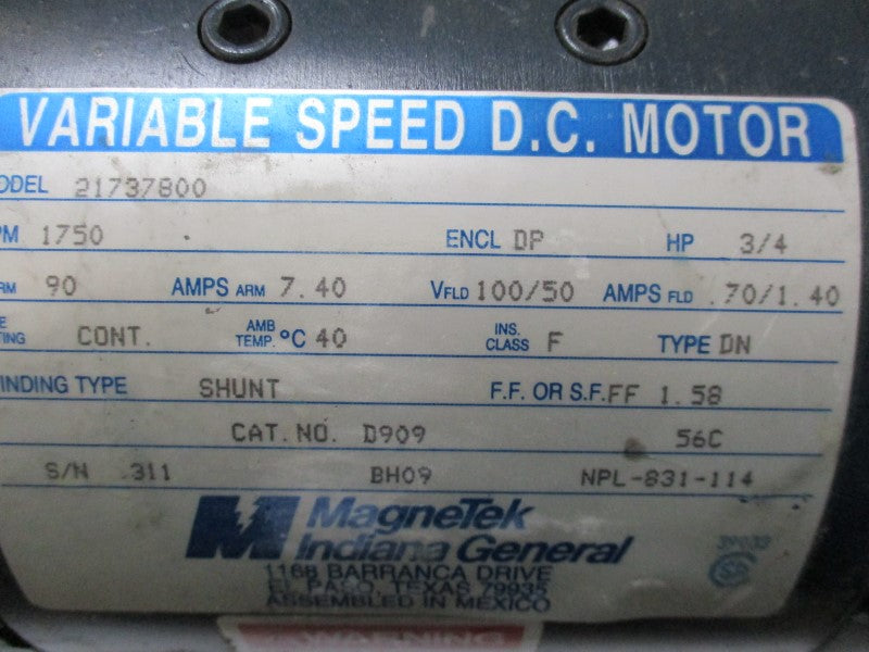 MAGNETEK 21737800 UNMP
