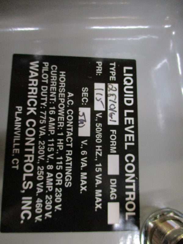 WARRICK CONTROLS 28101G1 NSMP