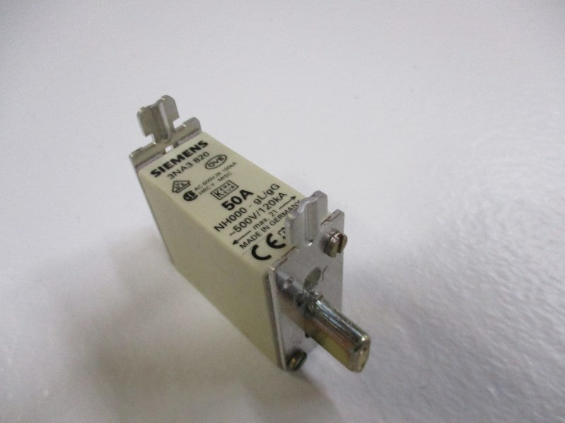 SIEMENS 3NA3820 600VAC 50A NSNP