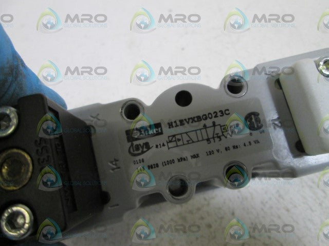 PARKER SOLENOID VALVE H1EVXBG023C *NEW NO BOX*