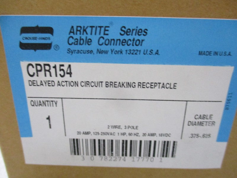 CROUSE-HINDS CPR154 NSMP