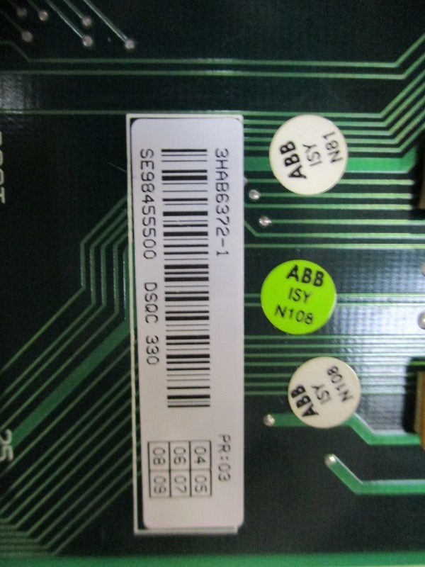 ABB DSQC330 3HAB6372-1 (AS PICTURED) UNMP