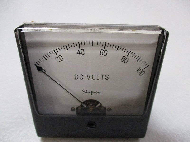 SIMPSON 1327A 0-100DCV NSMP