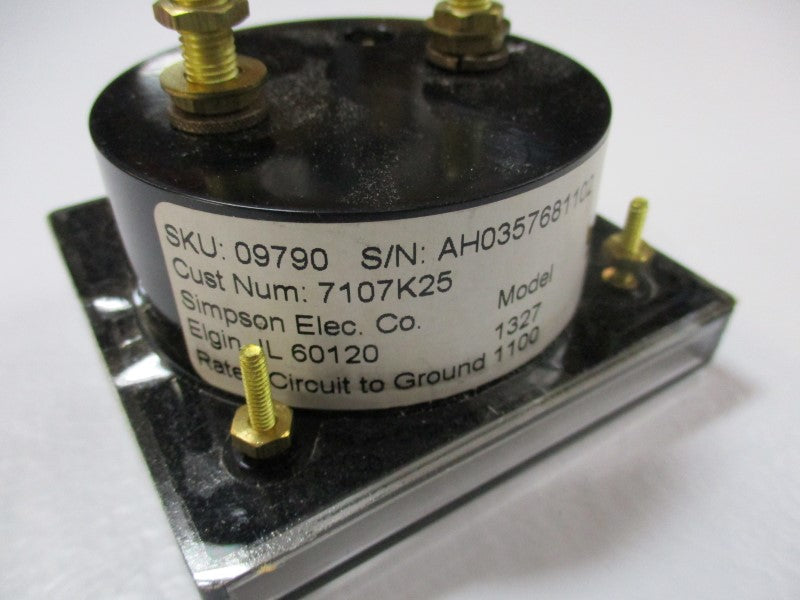 SIMPSON 1327A 0-100DCV NSMP