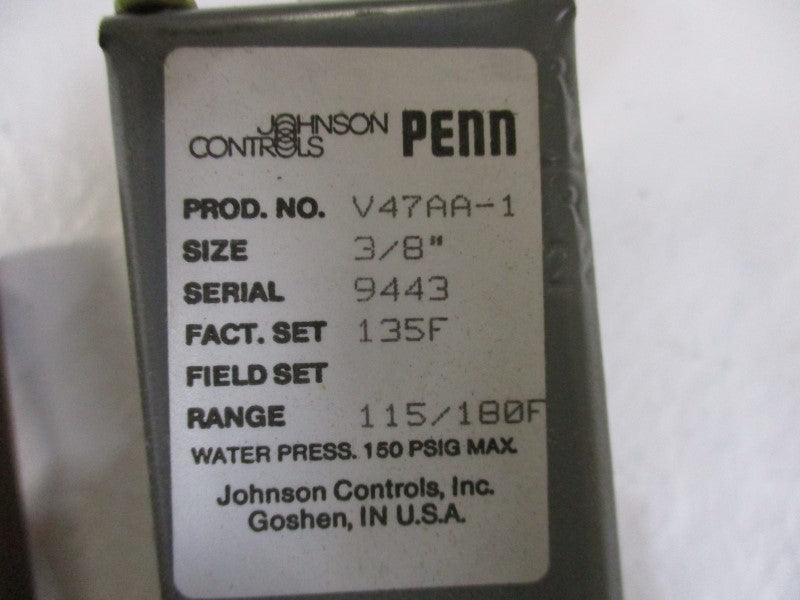 JOHNSON CONTROLS V47AA-1 NSNP