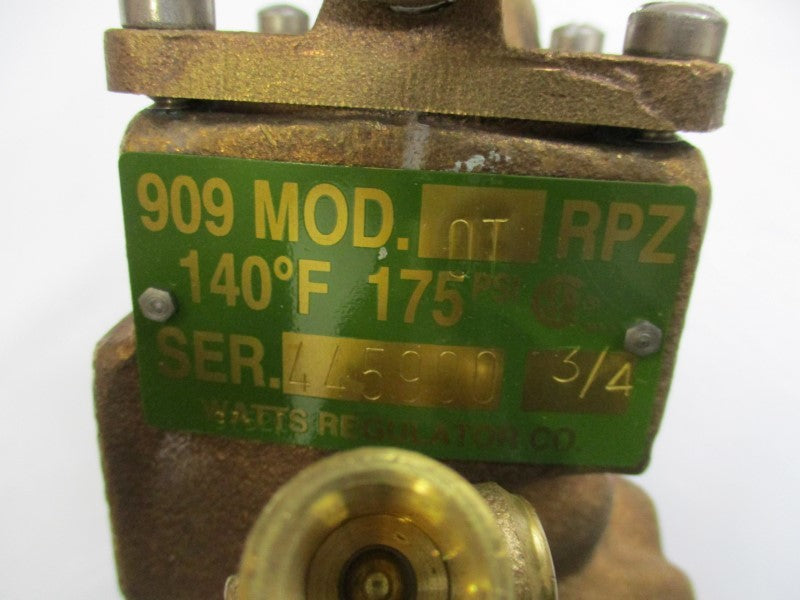 WATTS 0387121 909QT 3/4" NSMP