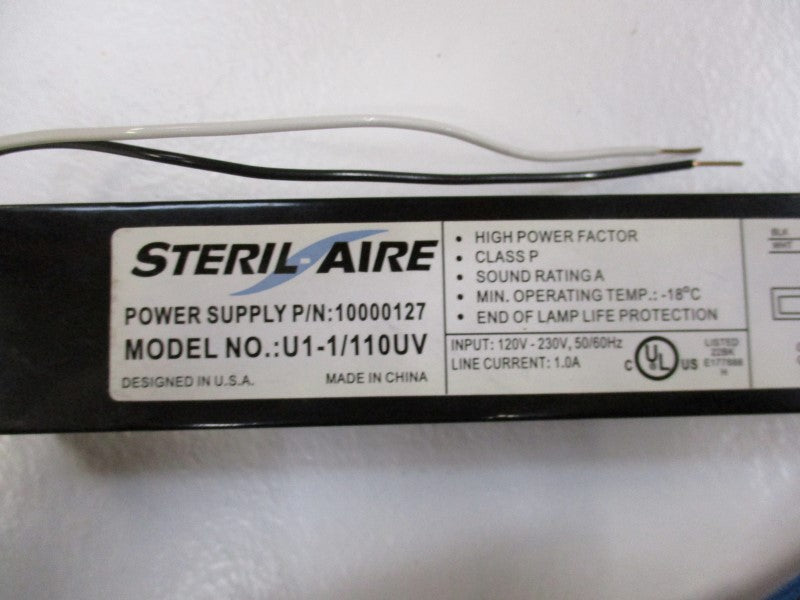 STERIL-AIRE U1-1/110UV UNMP