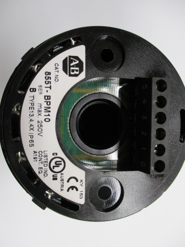 ALLEN BRADLEY 855T-BPM10 SER. B UNMP