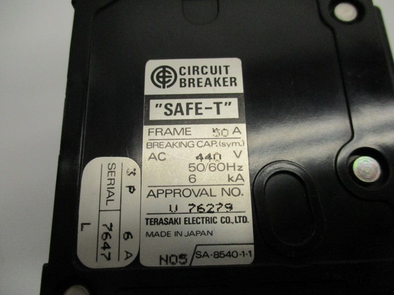 TERASAKI SAFE-T 6A 440VAC NSNP