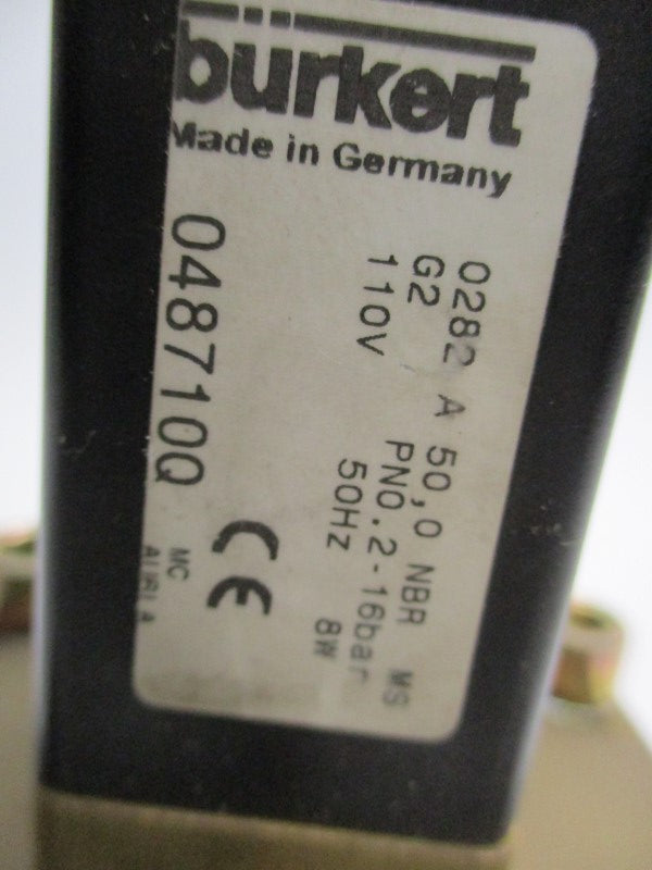 BURKERT 0282A50,0NBRMS 048710Q NSNP