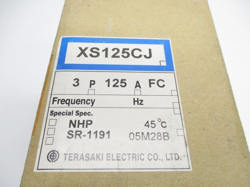 TERASAKI XS125CJ 125A 690VAC NSMP
