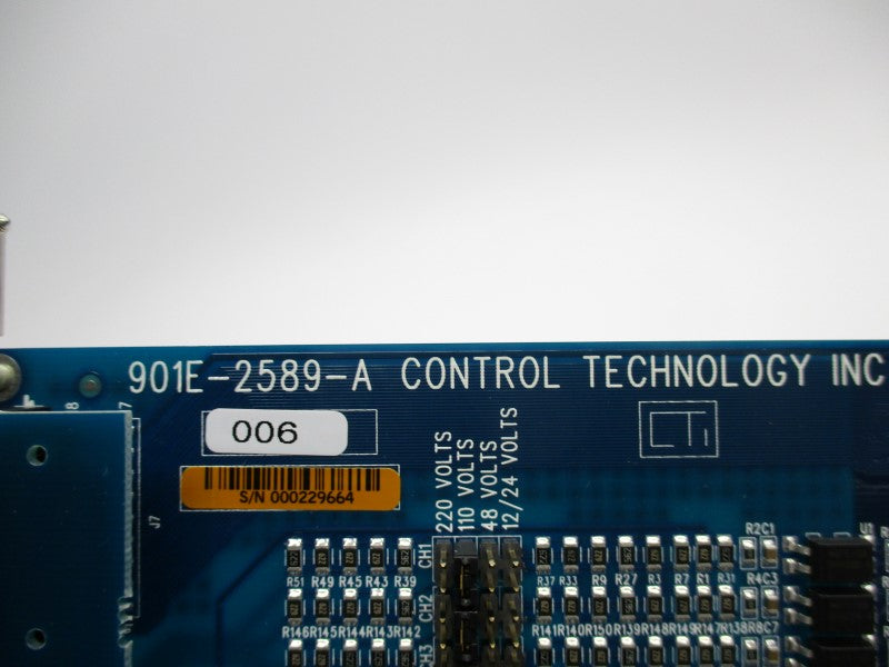CONTROL TECHNOLOGY 901E-2589-A UNMP