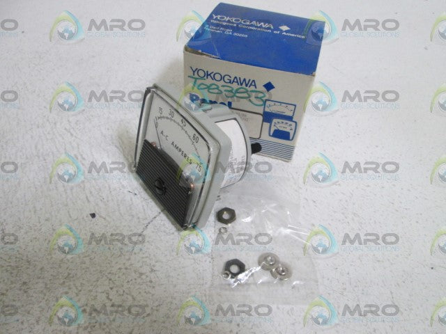 TRANSCAT PANEL 0-75 A-C AMPS METER JF007/02 *NEW IN BOX*