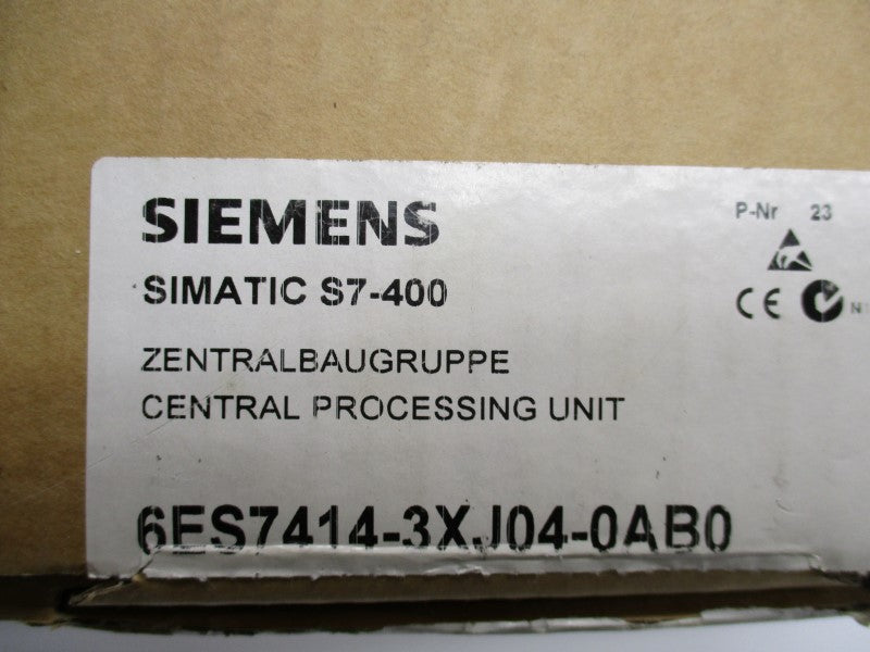 SIEMENS 6ES7414-3XJ04-0AB0 NSMP