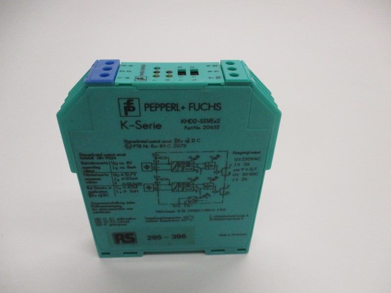 PEPPERL+FUCHS KHD2-SS1/EX2 20652S 250VAC 2A UNMP
