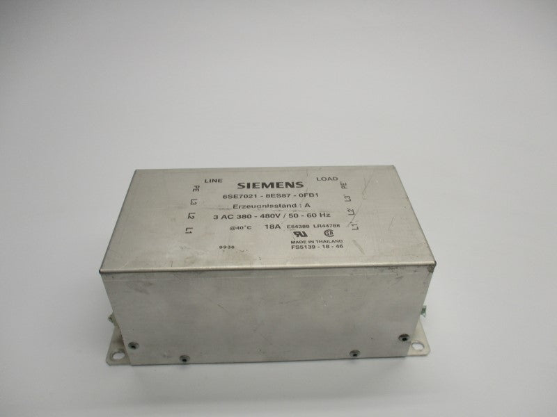 SIEMENS 6SE7021-8ES87-0FB1 UNMP