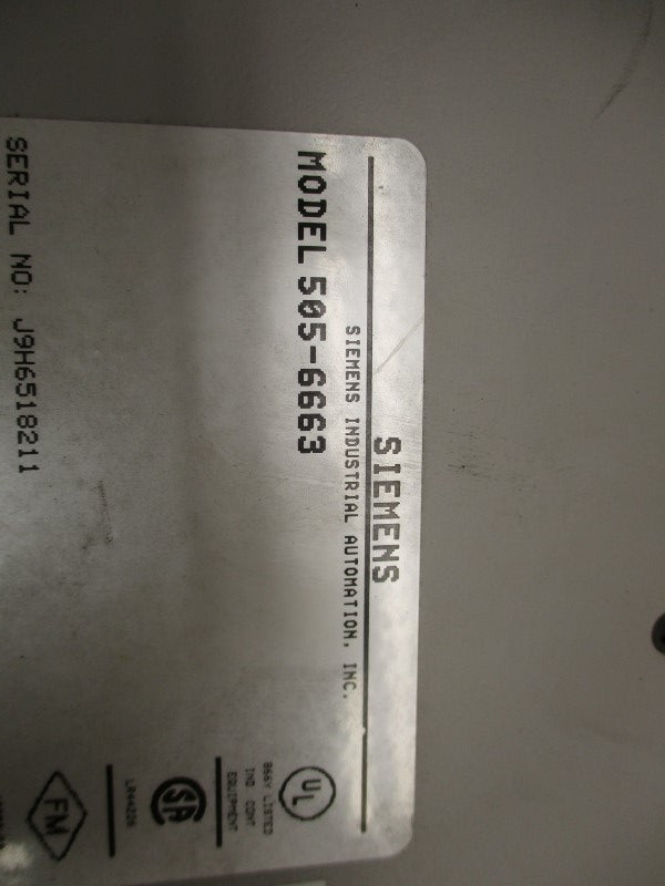 SIEMENS 505-6663 UNMP