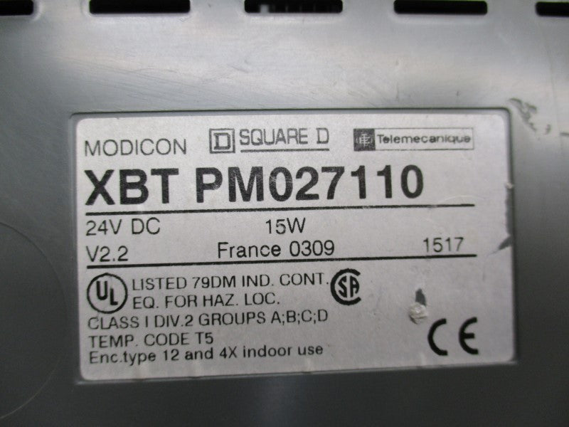 SQUARE D XBTPM027110 UNMP