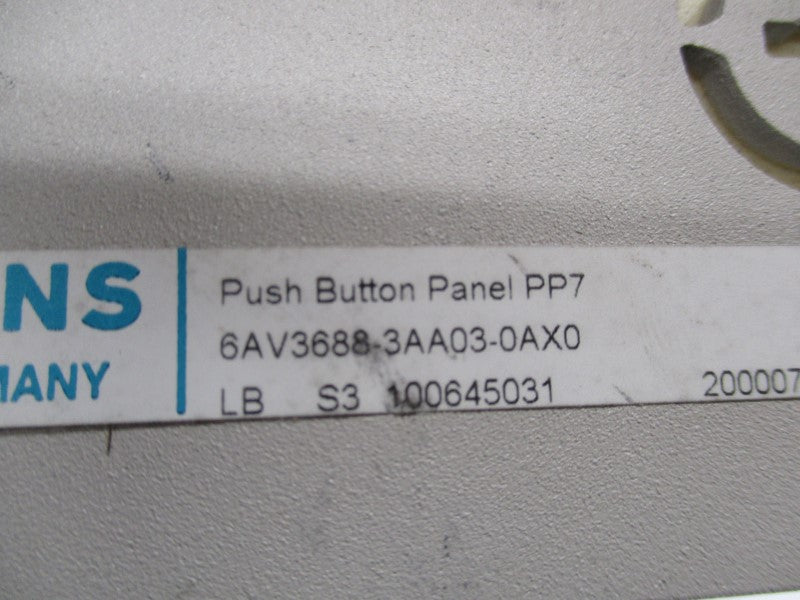SIEMENS 6AV3688-3AA03-0AX0 UNMP