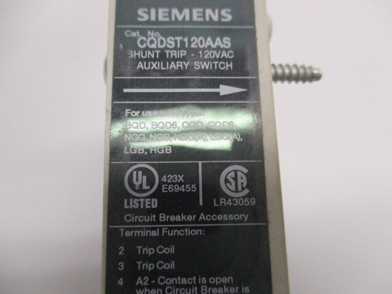 SIEMENS CQDST120AAS NSNP
