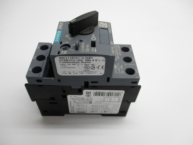 SIEMENS 3RV2011-0KA10 0,9-1,25A 690V UNMP