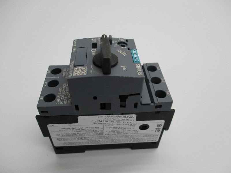 SIEMENS 3RV2011-1DA10 2,2-3,2A 600V UNMP
