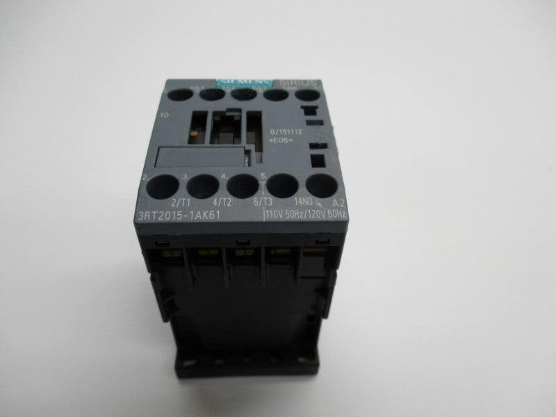 SIEMENS 3RT2015-1AK61 110/120V UNMP