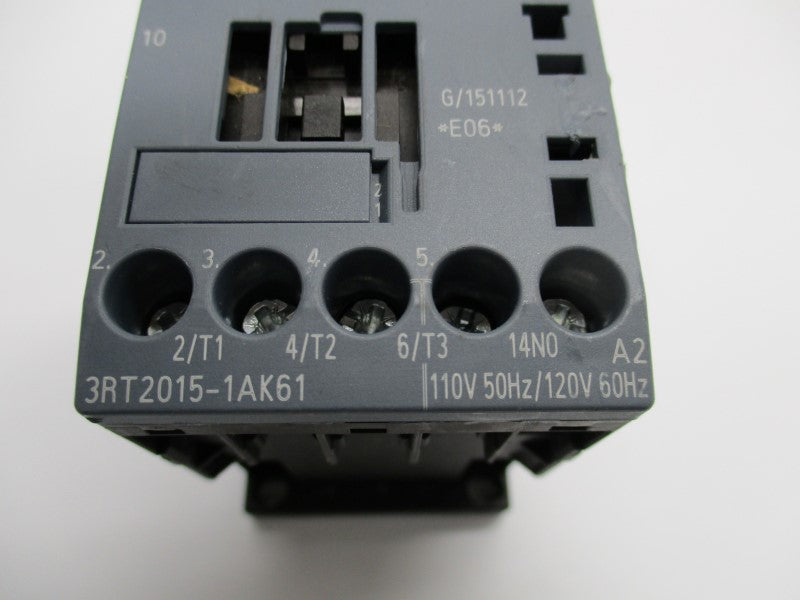 SIEMENS 3RT2015-1AK61 110/120V UNMP