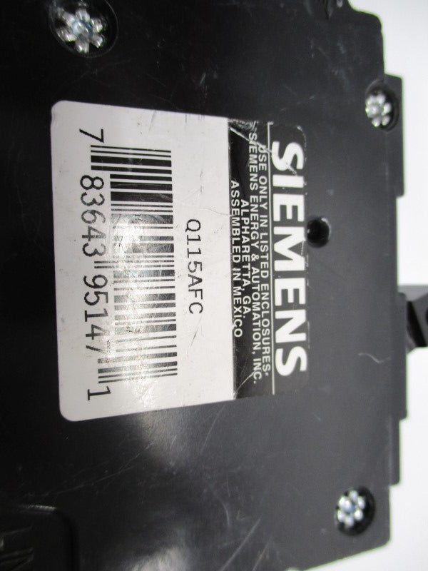 SIEMENS Q115AFC 15A 120V UNMP