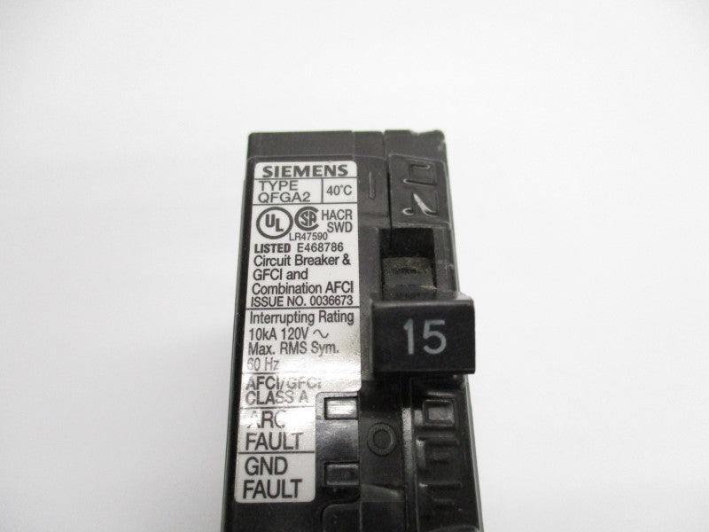 SIEMENS Q115DF 15A 120V UNMP