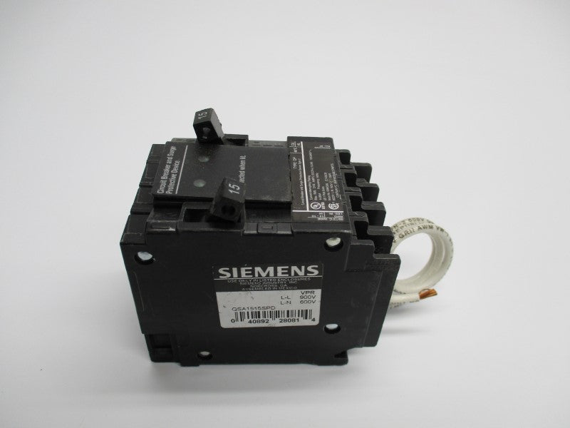 SIEMENS QSA1515SPD 15-15A 900V UNMP