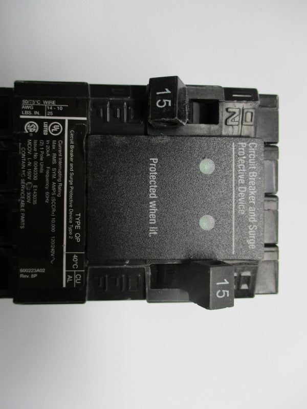 SIEMENS QSA1515SPD 15-15A 900V UNMP