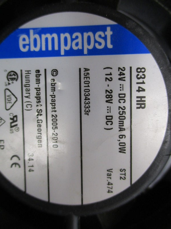 EBMPAPST 8314HR UNMP