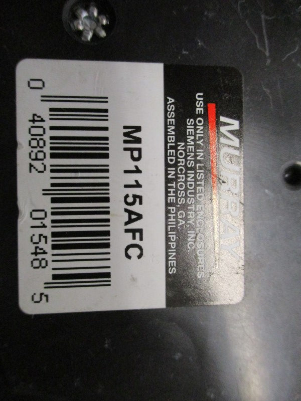 MURRAY MP115AFC 15A 120V (AS PICTURED) UNMP