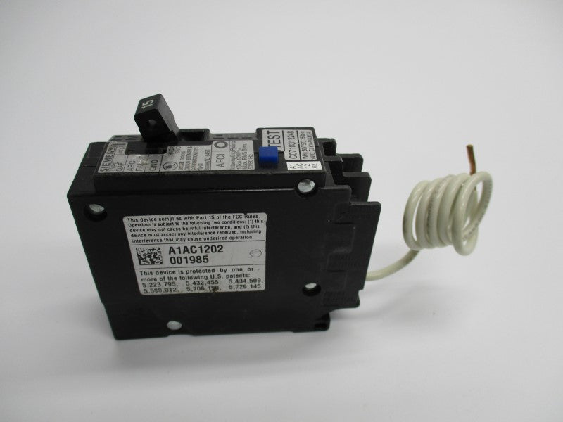 SIEMENS Q115AFC 15A 120V (AS PICTURED) UNMP