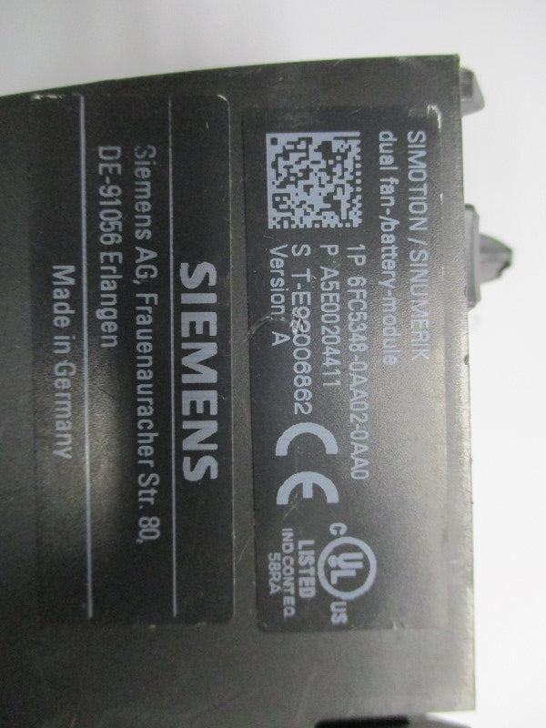 SIEMENS 6FC5348-0AA02-0AA0 (AS PICTURED) UNMP