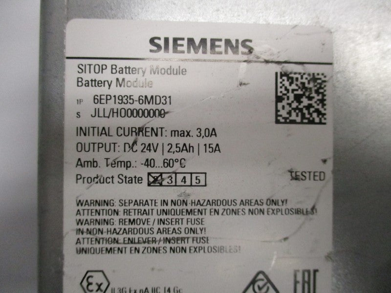 SIEMENS 6EP1935-6MD31 NSNP