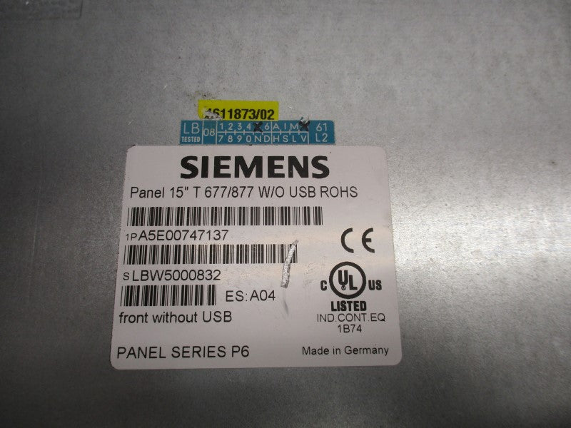SIEMENS A5E00747137 UNMP