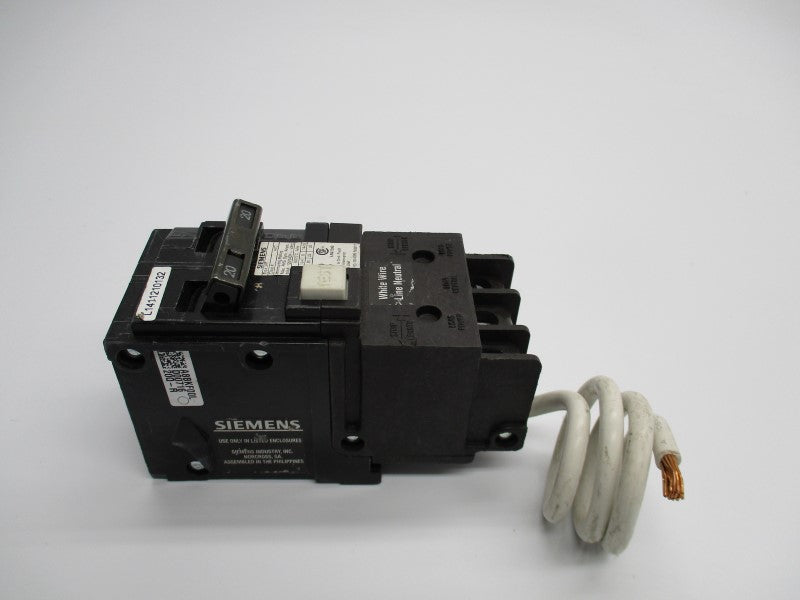 SIEMENS QPF302020 20-20A 120/240V (AS PICTURED) UNMP