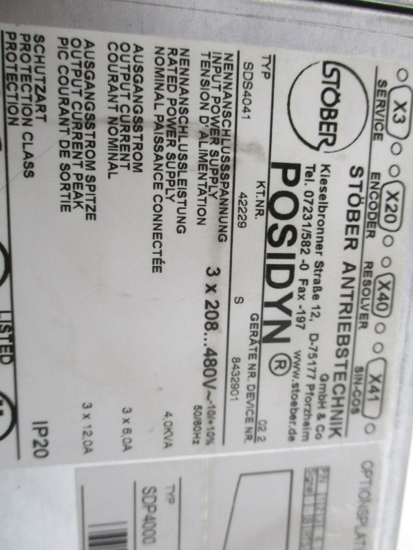 STOBER SDS4041 UNMP