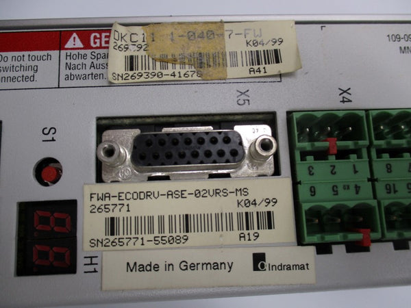 INDRAMAT FWA-ECODRV-ASE-02VRS-MS UNMP