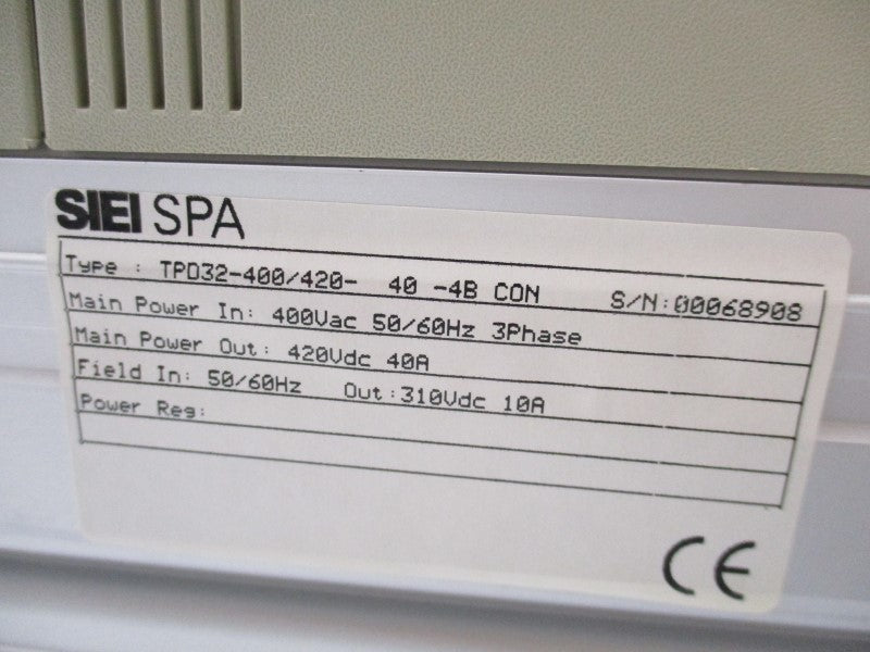 SIEI SPA TPD32-400/420-40-4B REMAN