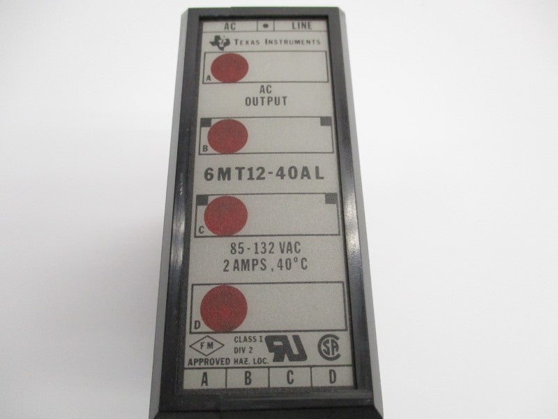 TEXAS INSTRUMENTS 6MT12-40AL UNMP