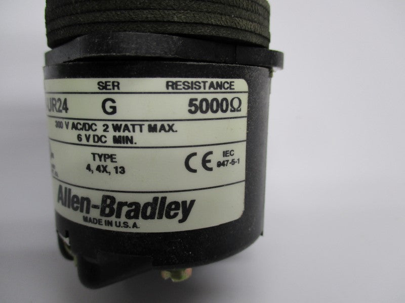 ALLEN BRADLEY 800H-UR24 SER. G UNMP