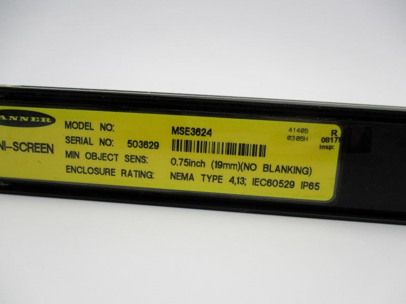 BANNER MSE3624 (RECEIVER) NSNP