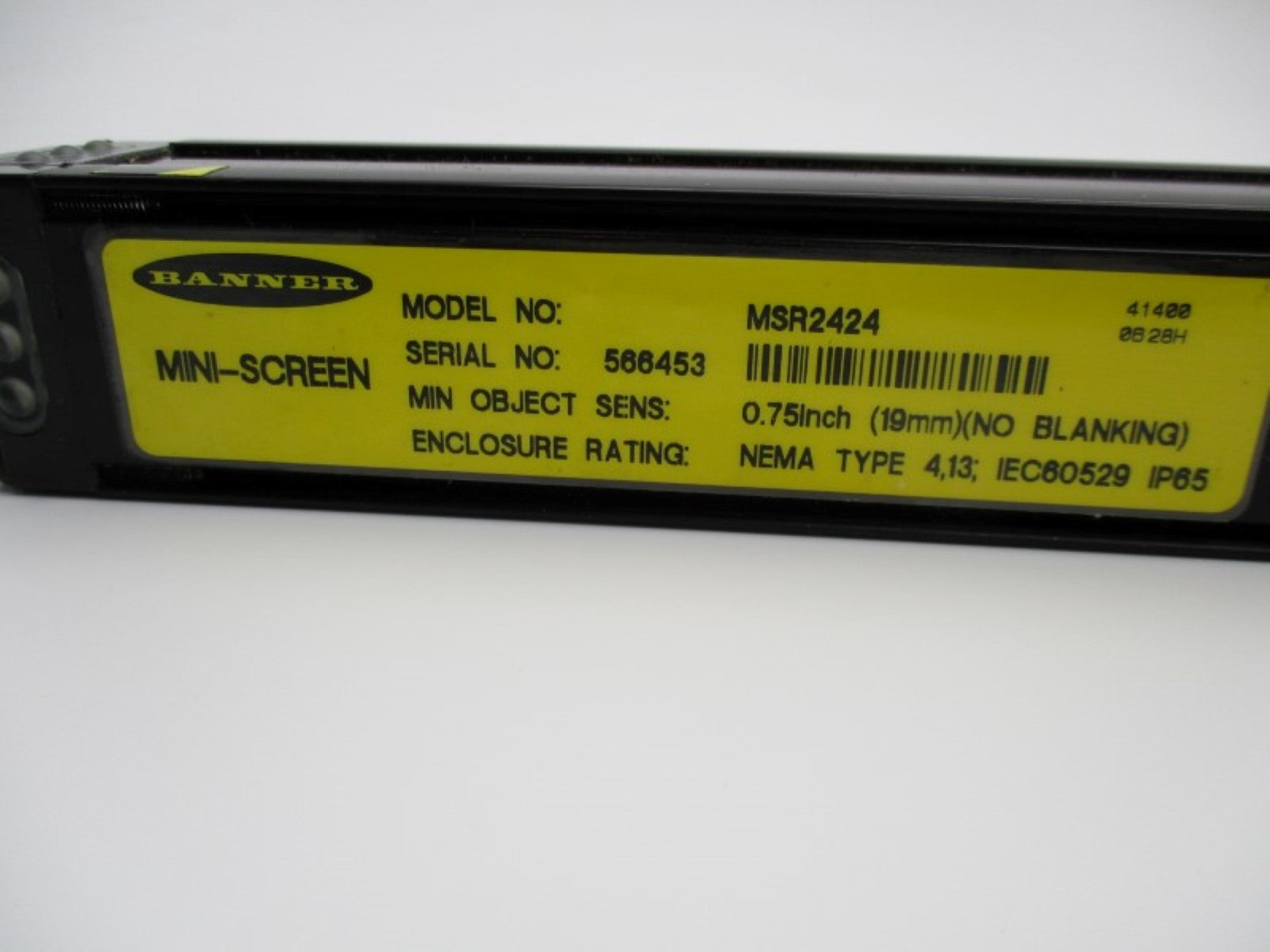BANNER ENGINEERING MSR2424 (TRANSMITTER) NSNP